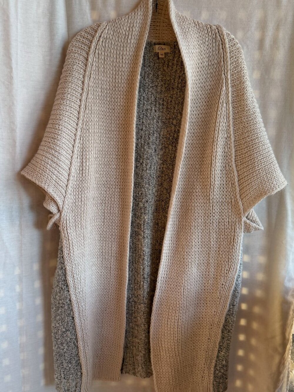 Elan Open Front Slouchy Duster